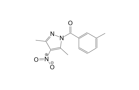 3,5-dimethyl-1-(3-methylbenzoyl)-4-nitro-1H-pyrazole