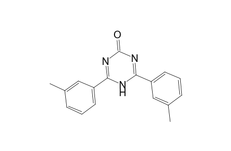 1,3,5-Triazin-2(1H)-one, 4,6-bis(3-methylphenyl)-
