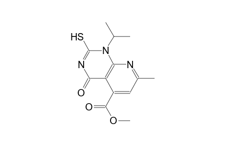 pyrido[2,3-d]pyrimidine-5-carboxylic acid, 1,4-dihydro-2-mercapto-7-methyl-1-(1-methylethyl)-4-oxo-, methyl ester
