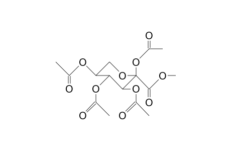 D-Galacto(?)pyranuronic acid, methyl ester tetraacetate