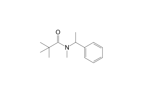N,2,2-Trimethyl-N-(1-phenylethyl)propanamide