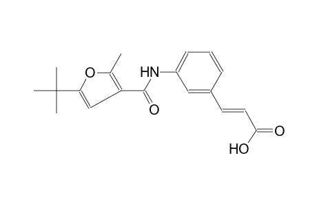 2-propenoic acid, 3-[3-[[[5-(1,1-dimethylethyl)-2-methyl-3-furanyl]carbonyl]amino]phenyl]-, (2E)-