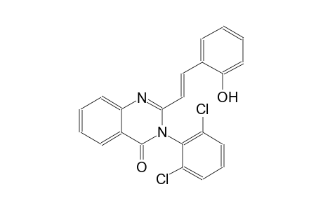 3-(2,6-dichlorophenyl)-2-[(E)-2-(2-hydroxyphenyl)ethenyl]-4(3H)-quinazolinone