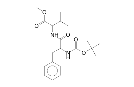 2-[[2-(tert-butoxycarbonylamino)-3-phenyl-propanoyl]amino]-3-methyl-butyric acid methyl ester