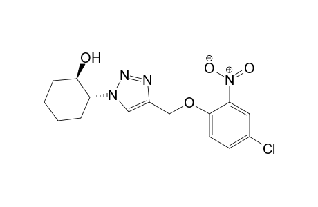 (trans)-2-{4-[(4-chloro-2-nitrophenoxy)methyl]-1H-1,2,3-triazol-1-yl}cyclohexanol