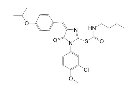 carbamothioic acid, butyl-, S-[(4E)-1-(3-chloro-4-methoxyphenyl)-4,5-dihydro-4-[[4-(1-methylethoxy)phenyl]methylene]-5-oxo-1H-imidazol-2-yl] ester