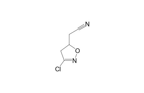 (3-Chloro-4,5-dihydro-5-isoxazolyl)acetonitrile
