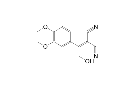 propanedinitrile, 2-[1-(3,4-dimethoxyphenyl)-2-hydroxyethylidene]-