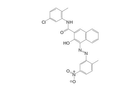 2-Naphthalenecarboxamide, N-(5-chloro-2-methylphenyl)-3-hydroxy-4-[(2-methyl-5-nitrophenyl)azo]-