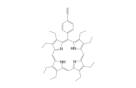 2,3,7,8,12,13,17,18-Octaethyl-5-(4-ethynyl-phenyl)porphyrin