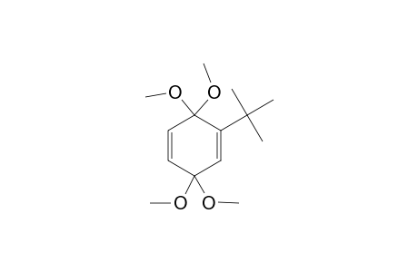 1-tert-Butyl-3,3,6,6-tetramethoxy-1,4-cyclohexadiene
