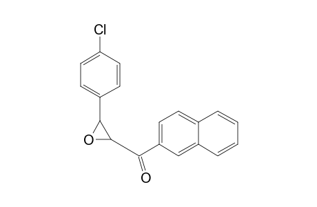 Methanone, [3-(4-chlorophenyl)oxiranyl]-2-naphthalenyl-