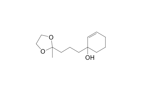 1-[3-(1-Methyl-2,5-dioxolanyl)propyl]cyclohex-2-en-1-ol