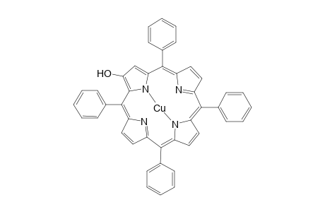 Copper, [5,10,15,20-tetraphenyl-21H,23H-porphin-2-olato(2-)-N21,N22,N23,N24]-, (SP-4-2)-