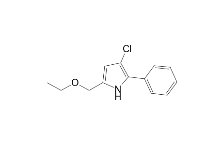 3-Chloro-5-(ethoxymethyl)-2-phenylpyrrole