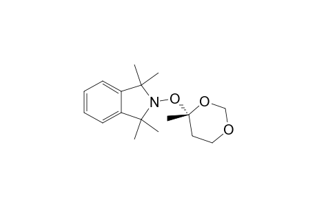 4-METHYL-4-(1,1,3,3-TETRAMETHYL-2,3-DIHYDRO-1H-ISOINDOL-2-YLOXY)-1,3-DIOXANE