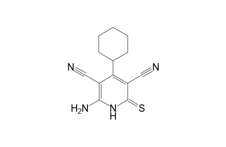 Pyridine-3,5-dicarbonitrile, 1,2-dihydro-6-amino-4-cyclohexyl-2-thione-