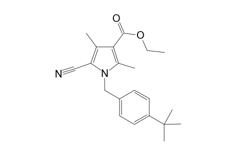 Ethyl 1-(4-tert-Butylbenzyl)-5-cyano-2,4-dimethyl-1H-pyrrole-3-carboxylate