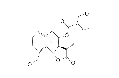 8-ALPHA-(3-HYDROXY-2-METHYLENEPROPANOYL)-11-BETA,13-DIHYDRO-SALONITENOLIDE