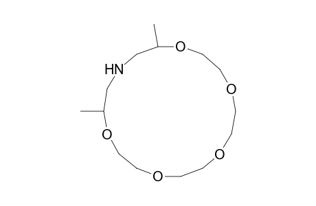 14,18-Dimethyl-1,4,7,10,13-pentaoxa-16-azacyclooctadecane