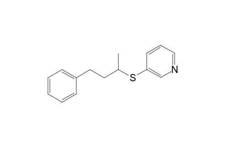 (rac)-3-(4-Phenylbutan-2-ylthio)pyridine