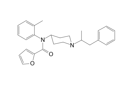 N-2-Methylphenyl-N-[1-(1-phenylpropan-2-yl)piperidin-4-yl]-furan-2-carboxamide