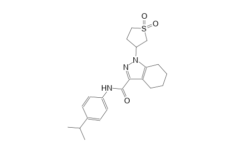 1H-indazole-3-carboxamide, 4,5,6,7-tetrahydro-N-[4-(1-methylethyl)phenyl]-1-(tetrahydro-1,1-dioxido-3-thienyl)-
