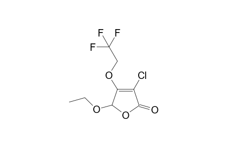 3-Chloro-5-ethoxy-4-(2,2,2-trifluoroethoxy)furan-2(5H)-one