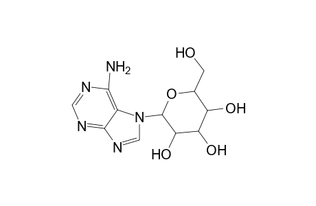 2-(6-amino-7-purinyl)-6-(hydroxymethyl)oxane-3,4,5-triol