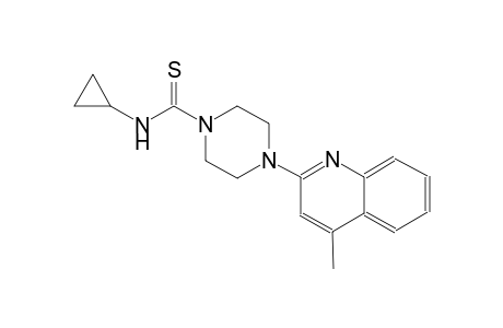 1-piperazinecarbothioamide, N-cyclopropyl-4-(4-methyl-2-quinolinyl)-