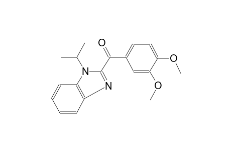 methanone, (3,4-dimethoxyphenyl)[1-(1-methylethyl)-1H-benzimidazol-2-yl]-