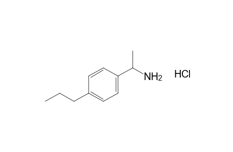 α-methyl-p-propylbenzylamine, hydrochloride