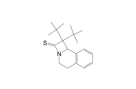 2H-Azeto[2,1-a]isoquinoline-2-thione, 1,1-bis(1,1-dimethylethyl)-1,4,5,9b-tetrahydro-