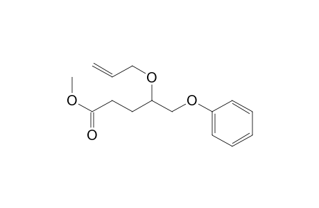 4-Allyloxy-5-phenoxy-valeric acid methyl ester