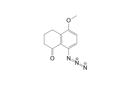 8-Azido-5-methoxy-1-tetralone