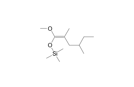 (Z)-1-Methoxy-2,4-dimethyl-1-trimethylsilyloxy-1-hexene