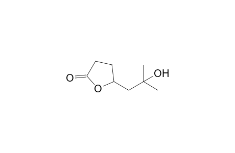 5-(2-Hydroxy-2-methylpropyl)tetrahydrofuran-2-one