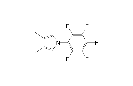 3,4-dimethyl-1-(2,3,4,5,6-pentafluorophenyl)pyrrole
