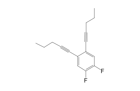 1,2-Difluoro-4,5-bis(pent-1-ynyl)benzene