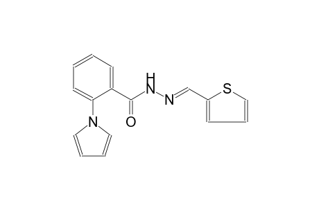 2-(1H-pyrrol-1-yl)-N'-[(E)-2-thienylmethylidene]benzohydrazide