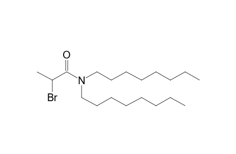 Propanamide, N,N-dioctyl-2-bromo-