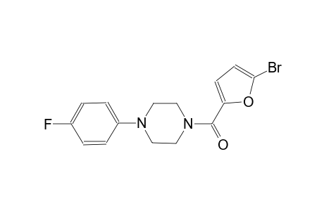 1-(5-bromo-2-furoyl)-4-(4-fluorophenyl)piperazine