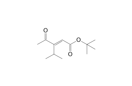 (E)-tert-Butyl 3-isopropyl-4-oxo-2-pentenoate
