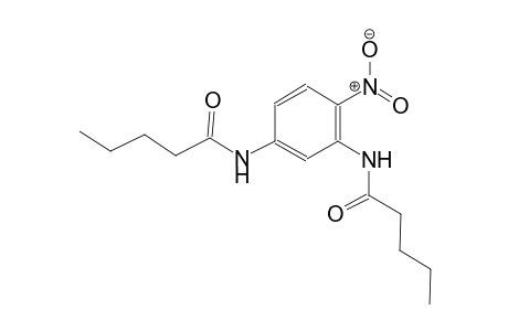 N-[2-nitro-5-(pentanoylamino)phenyl]pentanamide