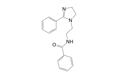 Benzamide, N-[2-(4,5-dihydro-2-phenyl-1H-imidazol-1-yl)ethyl]-