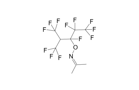 3-[(Isopropylideneimino)oxy]-2-(trifluoromethyl)-1,1,1,3,4,4,5,5,5-nonafluoropropane