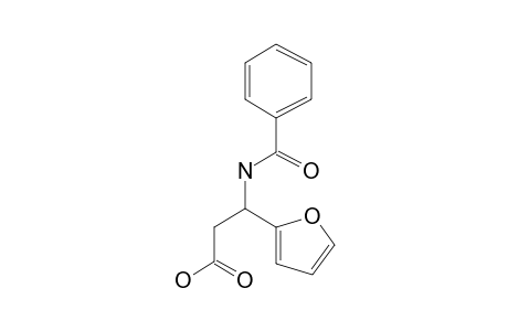 .beta.-Benzamido-.beta.-[2-furyl]propionic acid