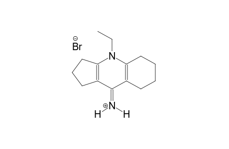 9H-cyclopenta[b]quinolin-9-iminium, 4-ethyl-1,2,3,4,5,6,7,8-octahydro-, bromide