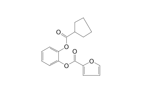 1,2-Benzendiol, o-cyclopentanecarbonyl-o'-(2-furoyl)-