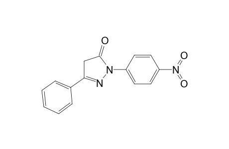 2-(4-nitrophenyl)-5-phenyl-2-pyrazolin-3-one